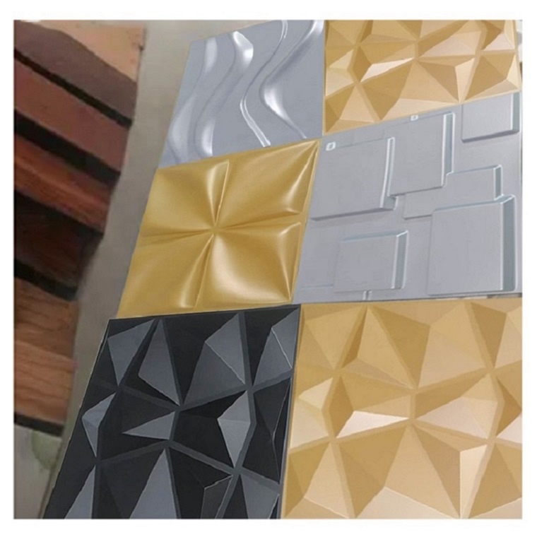 Китайский производитель, 50*50 см, ПВХ 3D художественные настенные наклейки, водонепроницаемые обои с рисунком кирпича, домашний декор, брендовые наклейки