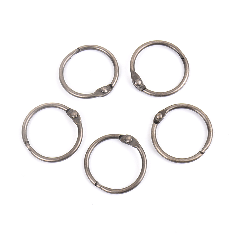 Superior High Grade 1 inch New Design Colorful Metal Book Rings