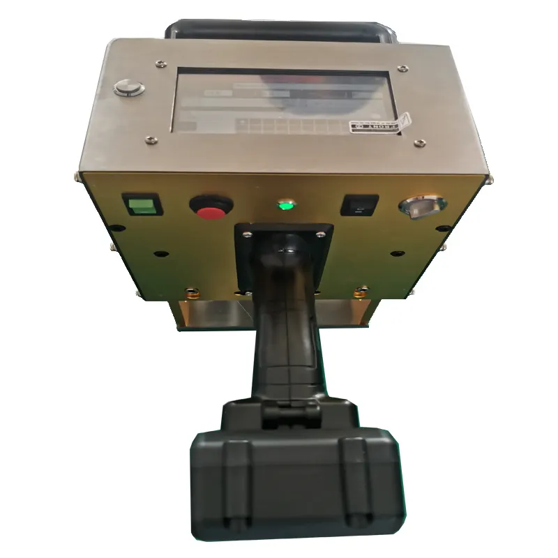 Powerful dot marking machine capable of indenting components with deep marks