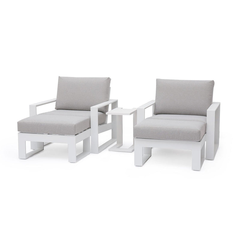 Outdoor Bench Set Chair Seat Dining Table Beer Park alu Picnic Table and Bench Street Customized Alu