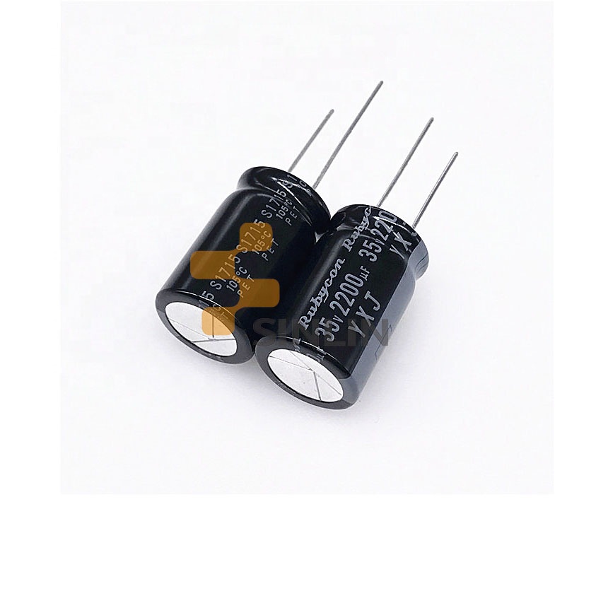 DIP Capactior 2200uF 35V Aluminum Electrolytic Capacitors 35v2200uf 16*25 2200uF35v axial capacitor