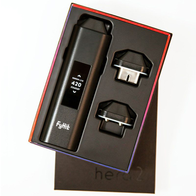 2-in-1 Convection Vaporizer, 2680mAh, 1 Year Warranty, Isolated Airflow, Interchangeable Battery, Ceramic Chamber, OLED Display