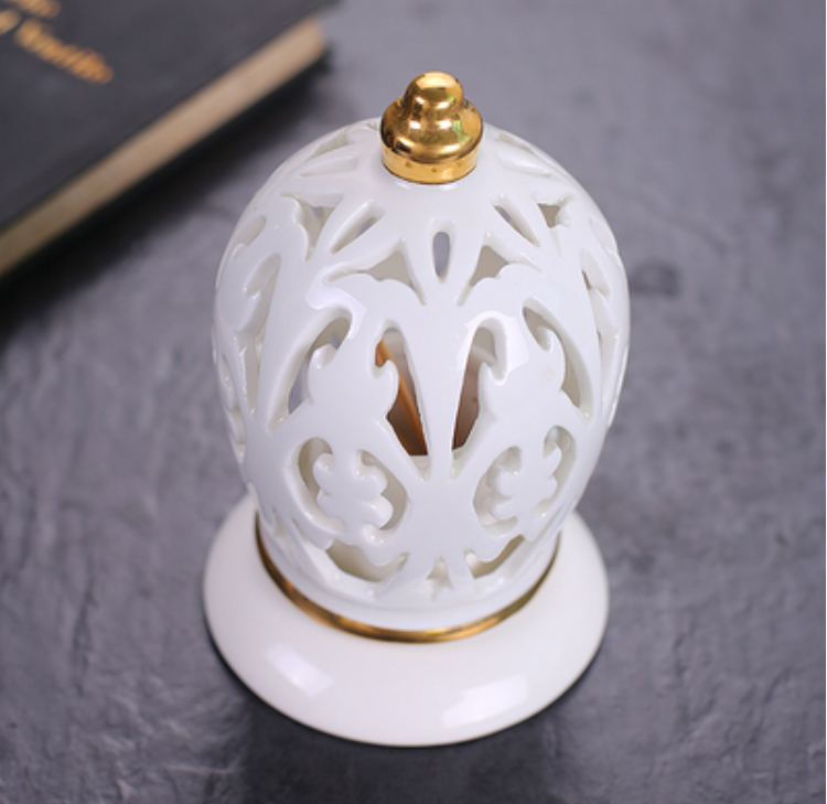 Ceramic toothpick box household creative toothpick box hotel living room personalized simple European cotton swab can ceramic co