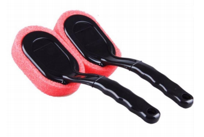Car Tire Waxing Brush Can Replace The Glazing Long Handled Sponge Anto Cleaning And Beauty Tool Tire polish brush
