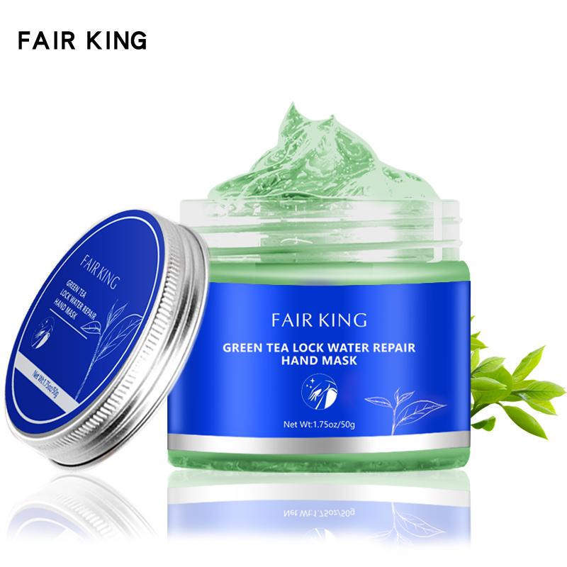 FAIR KING Green Tea маска для рук Отшелушивание темной кожи отбеливающая маска для рук Блокировка воды ремонт маска для рук Блокировка воды увлажнение
