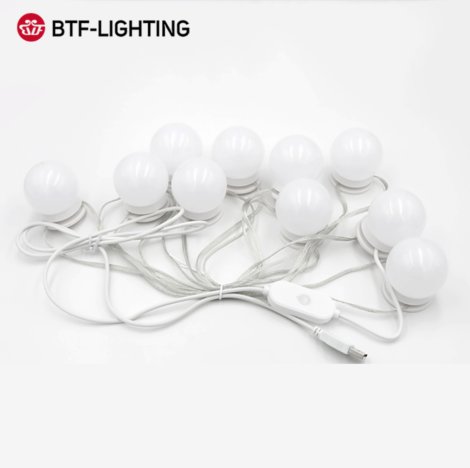 Европейский стиль DC5V USB power dresser с регулируемой яркостью зеркало для макияжа для ванной комнаты