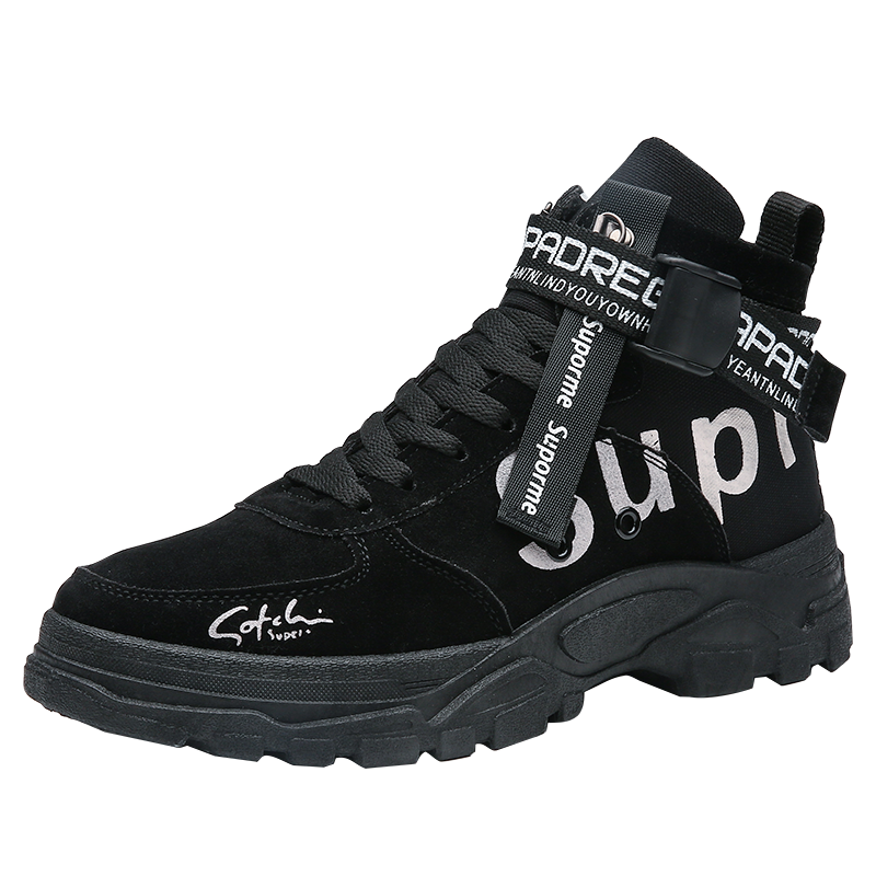 Winter Anti-slip Comfortable Breathable Ankle & Bootie Pvc+pu Designer Man Shoes Boots Sport