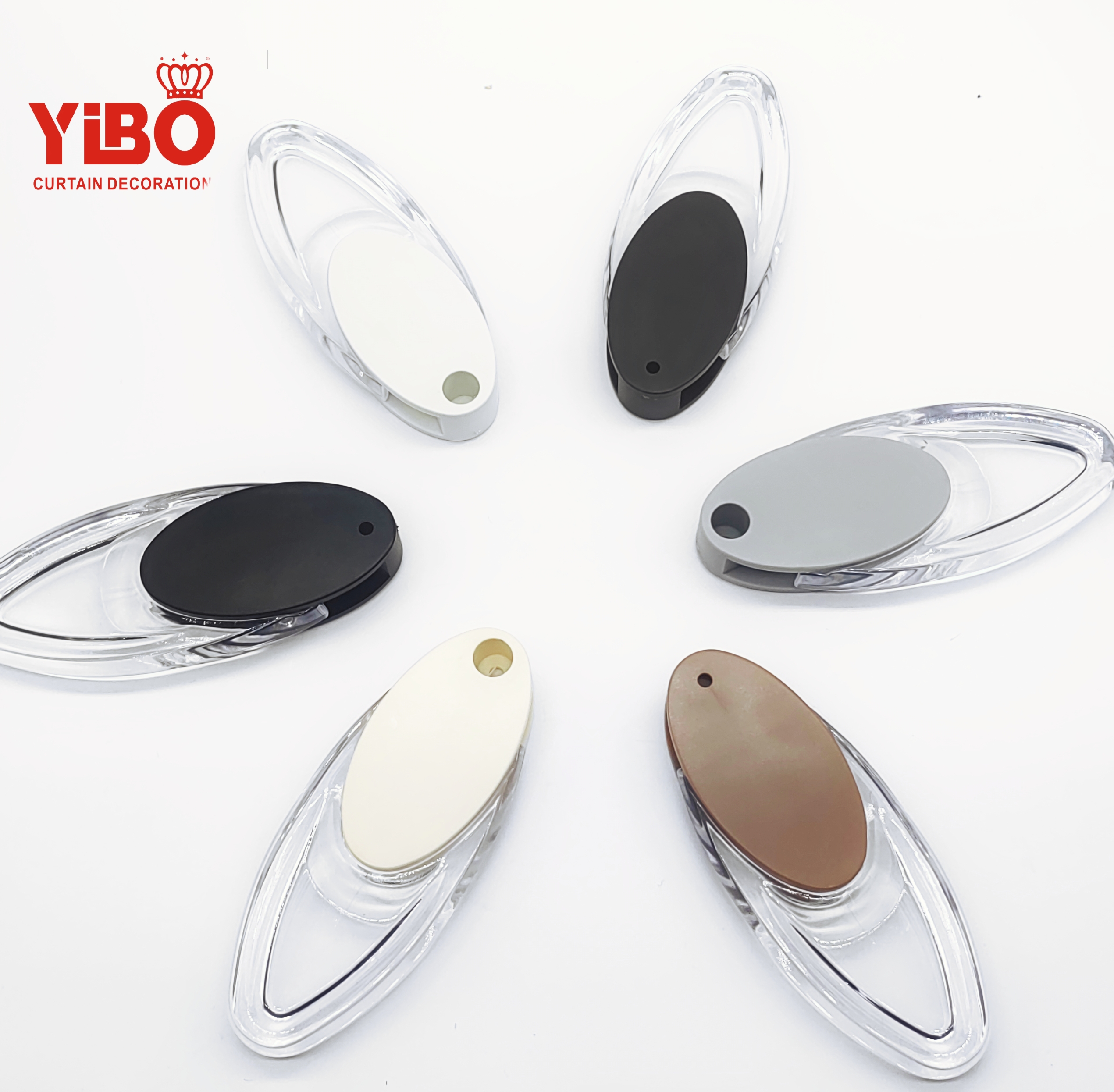 Ningbo Curtain accessories Factory Wholesale High Quality Plastic Cord Weight With Briquette for Home Curtain