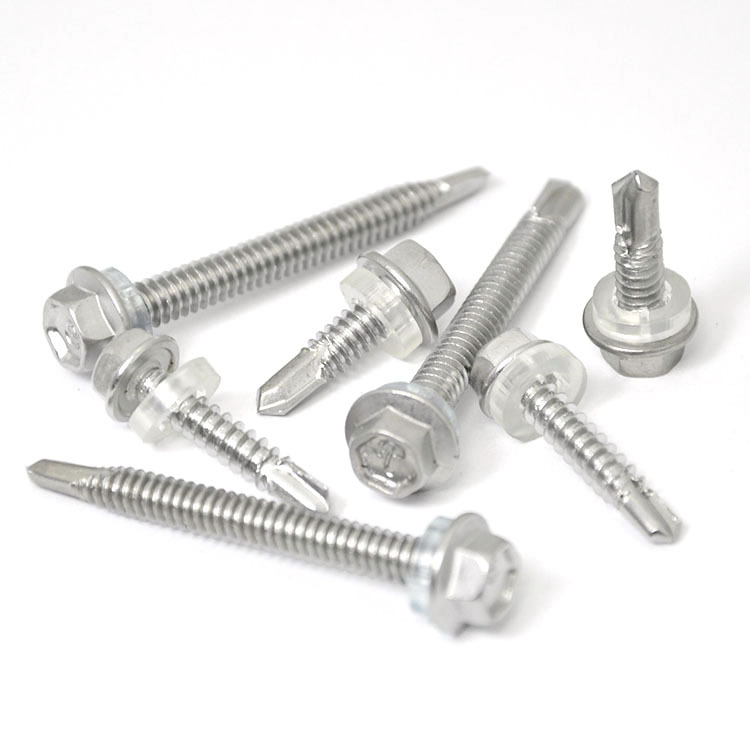 Hex socket Head Roofing Self Drilling Screws Galvanized