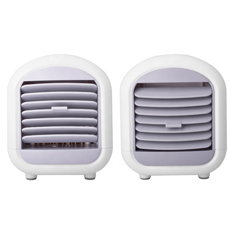 2021 New Design 5W portable air conditioner table mini personal space air cooler with USB power