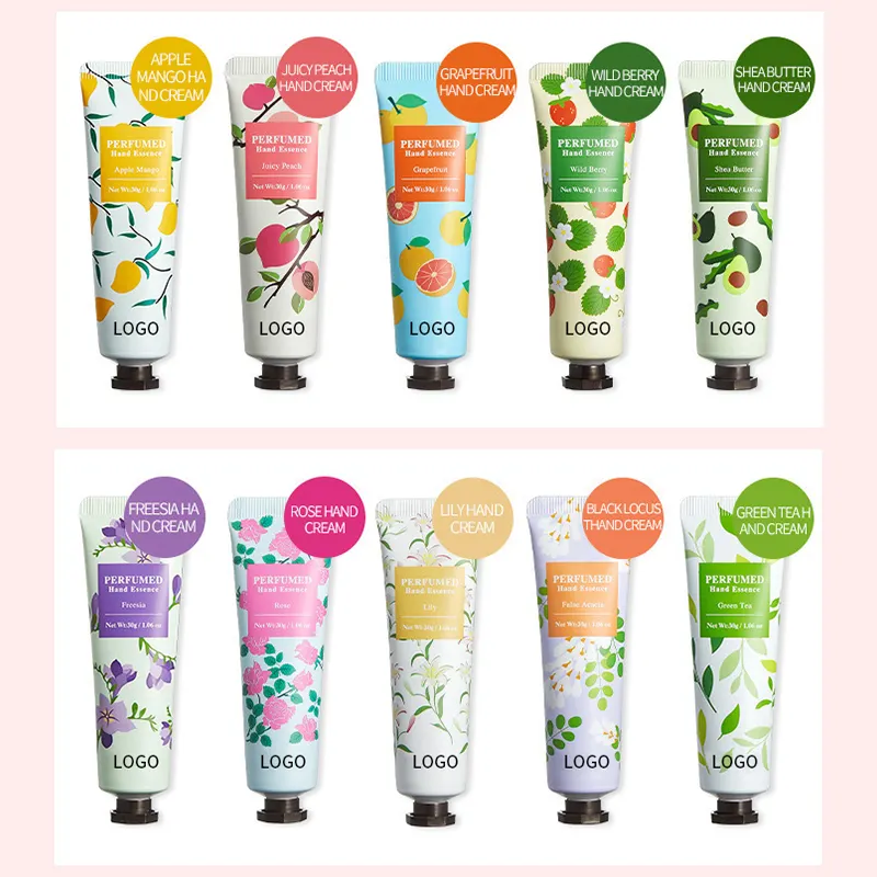 ShangMei Private brand portable travel moisturizing whitening hand cream lotion