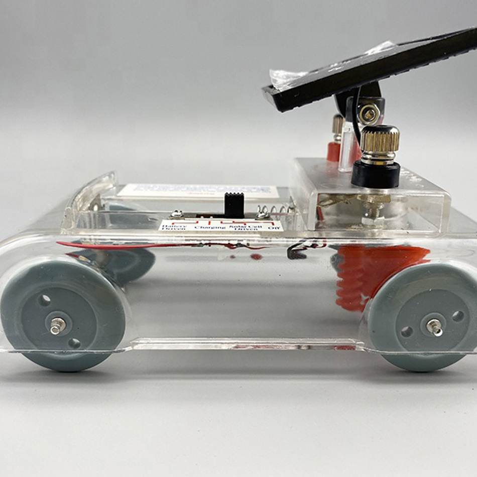 Educational physical instrument Solar cell dolly remote control car
