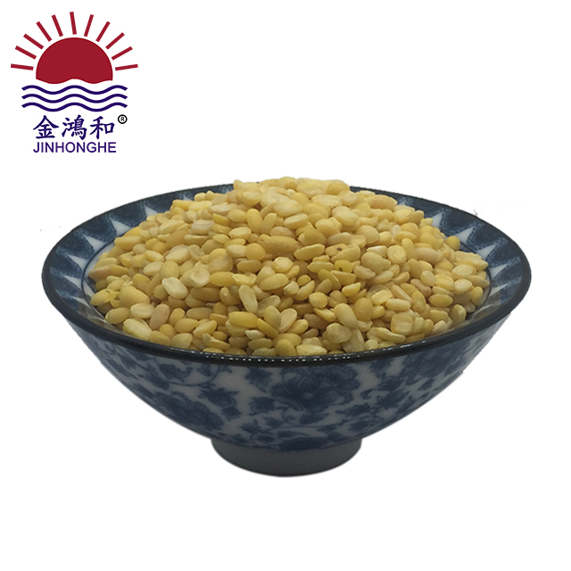 North china skinless split green mung bean