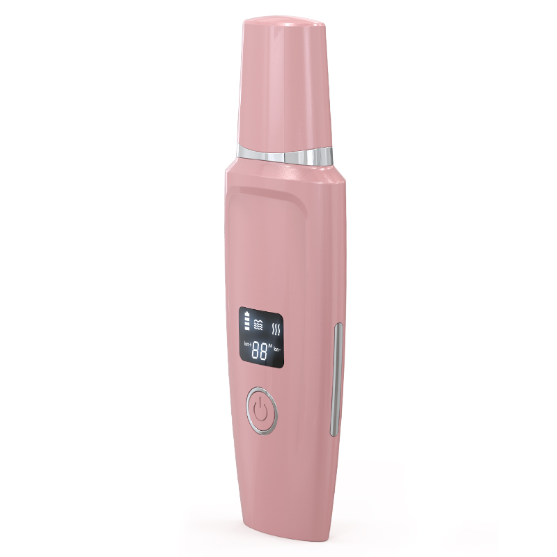 Electric blackhead removal pores exfoliating face cleanse ultrasonic portable heating skin scrubber