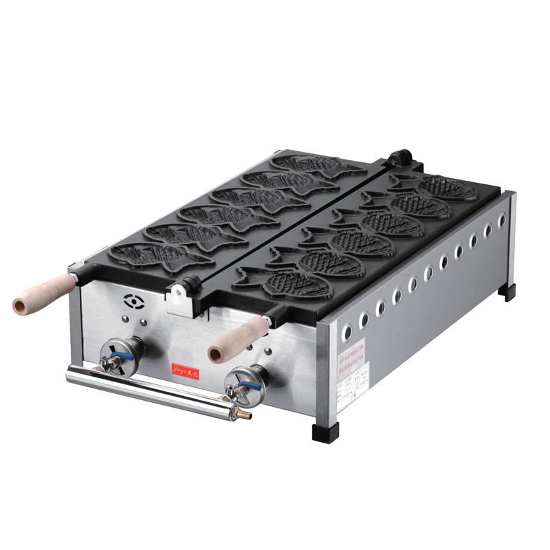 High Efficiency products Top quality electric type fish waffle maker / taiyaki making machine