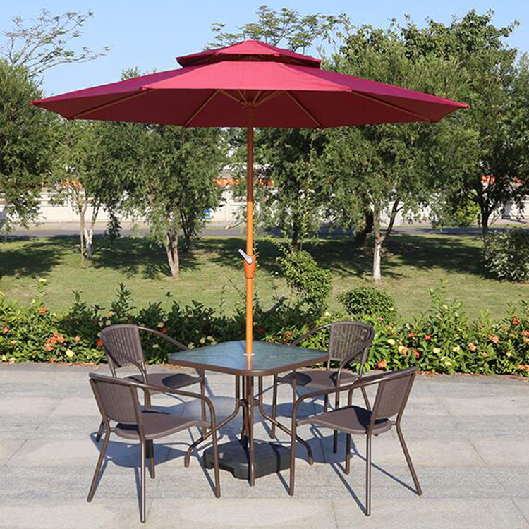 garden furniture set rattan 4 chair and table set partio garden
