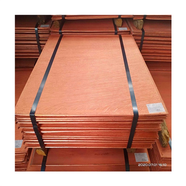 copper cathode for sale/copper sheet/99.9% purity copper plate