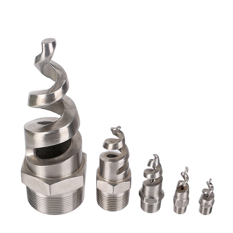 3/8 1/2 1/4 Multi-Size Cleaning Equipment Parts Spiral Type Spray Cleaning Nozzle