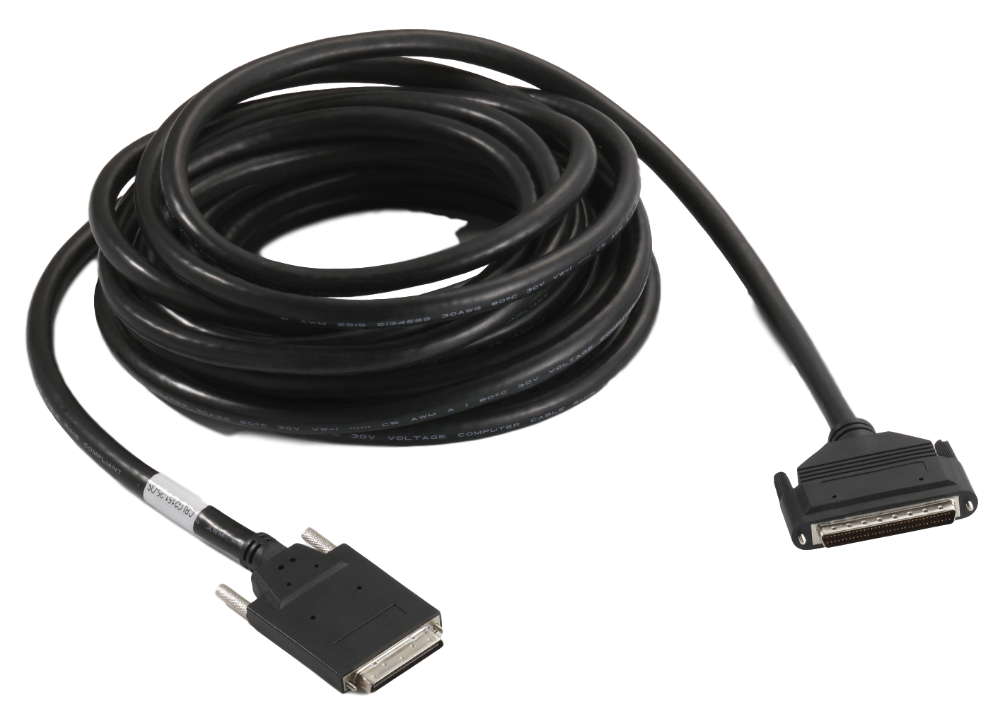 3ft LVD/SE VHDCI 0,8 мм разъемы M/M 68 pin scsi кабель