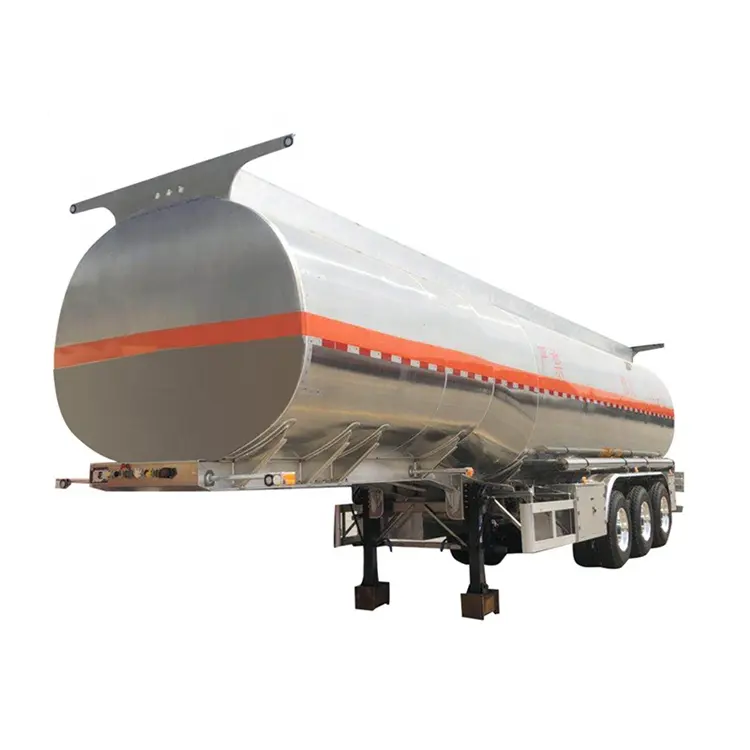 40000 Litres Fuel Tank Trailer 38000 Liters Tanker 3 Axles Heated Bitumen For Soft Suitcase