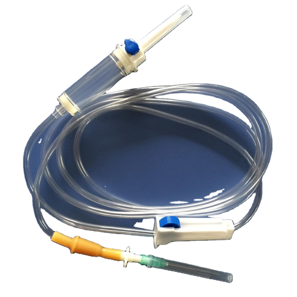 wholesale cheap clinical disposable iv infusion set