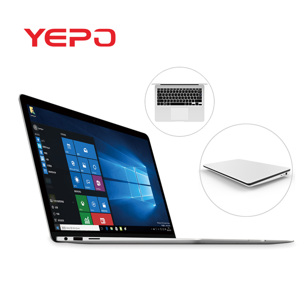 YEPO завод 737A6 15,6 дюймов FHD Intel Celeron J3455 оперативная память 8 ГБ SSD 128 ГБ 500 1 ТБ жесткий диск для ноутбука