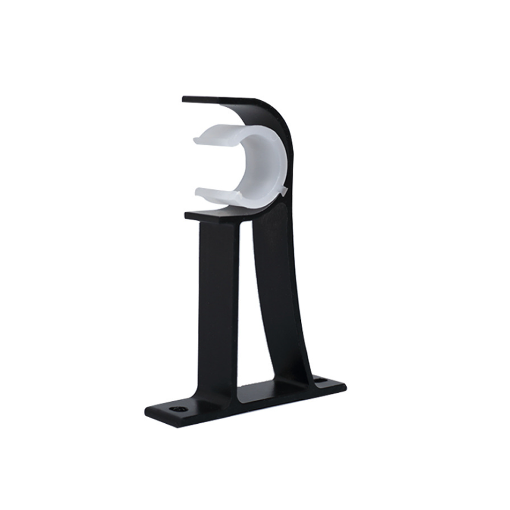 OEM custom High Quality Thick stainless steel Curtain decorative rod rail bracket