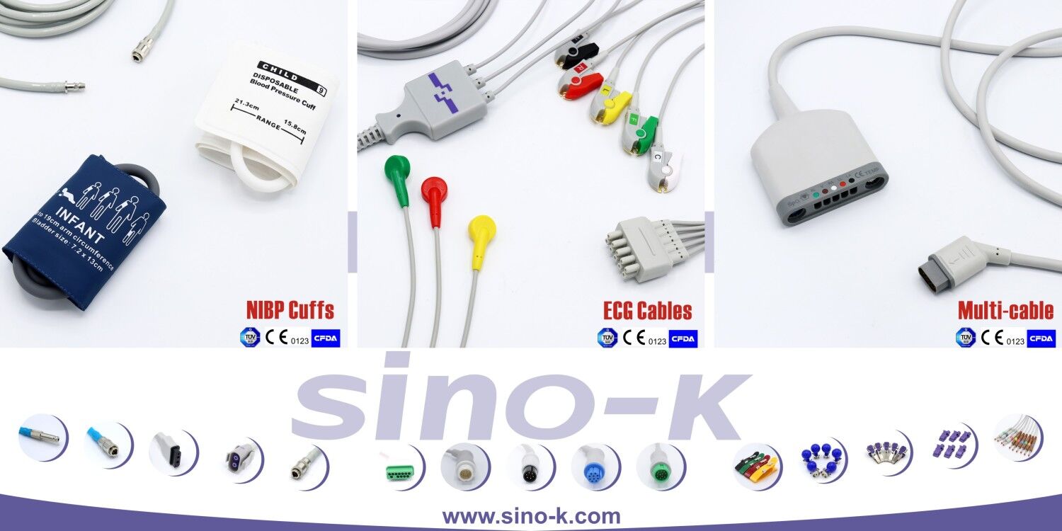 Compatible Bionet pediatric finger sensor,3 m,1pcs/bag