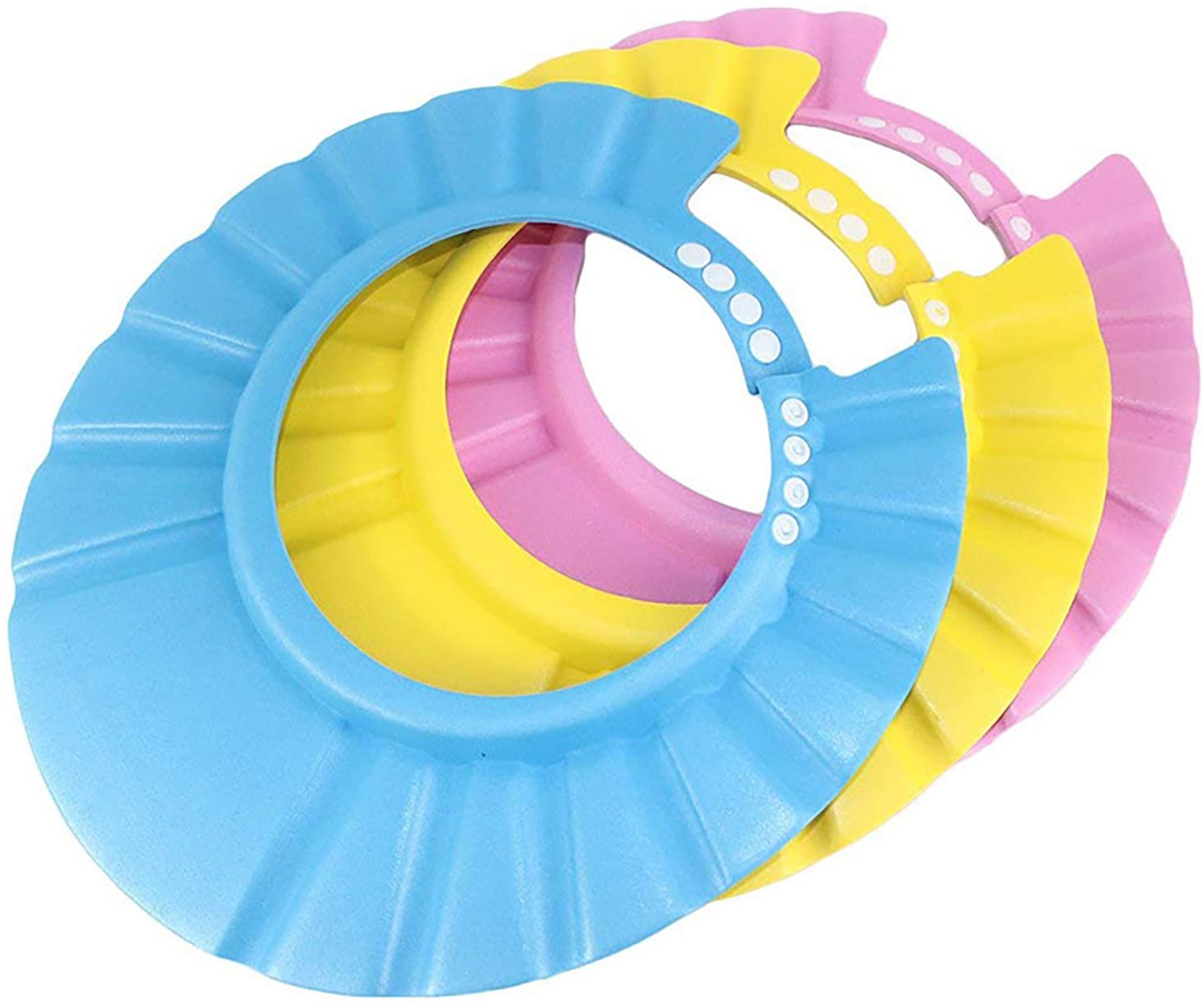Waterproof Adjustable Ear Protection Soft EVA Foam Care Wash Hair Baby Shower Hat