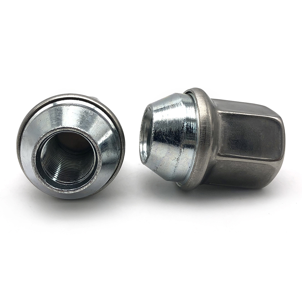 China wholesale cnc machining and milling part custom heavy truck anti theft M7 M8 M12 M14 gr5 titanium hub nuts wheel