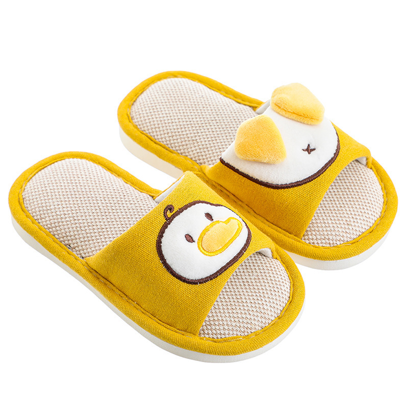Drop Shipping Cotton Cute Home Slippers Fur Sandals Slides Slippers Children Slippers