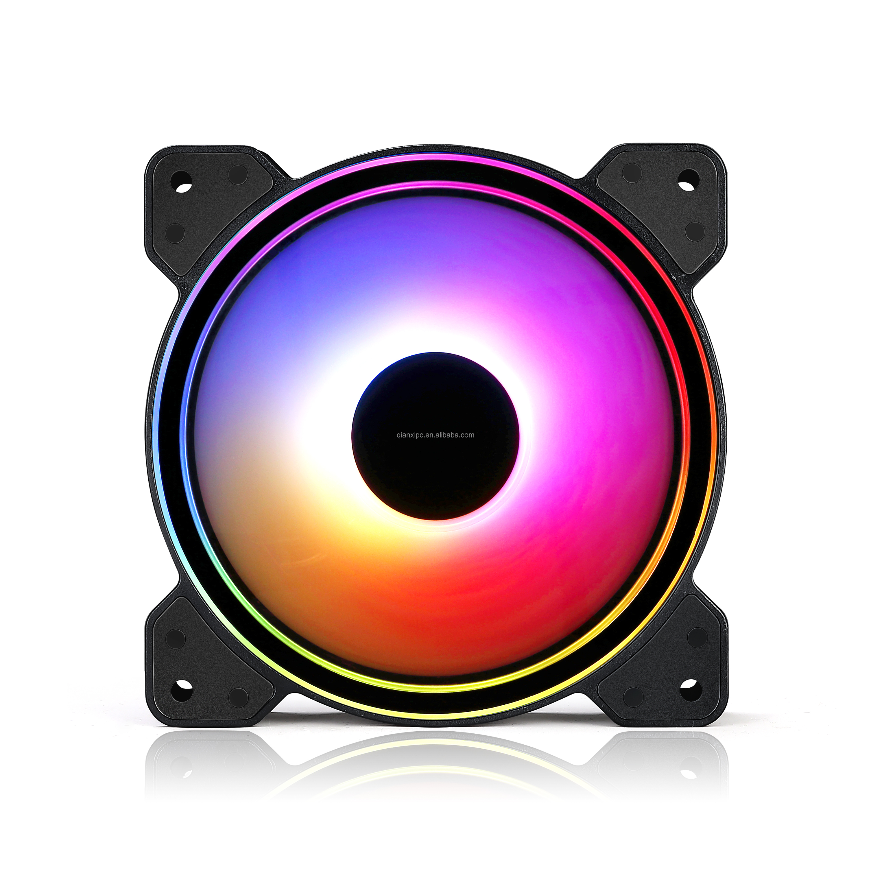 Новый Запущенный 5V адресуемых RGB чехол для ноутбука вентилятор охлаждения Storm ARGB вентилятор ослепительно Вентилятор освещения