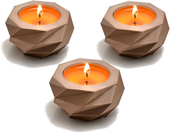 New Decorative Candle Holder Set - Home Decor Pillar Candle Stand, Coffee Table Mantle Decor Centerpieces