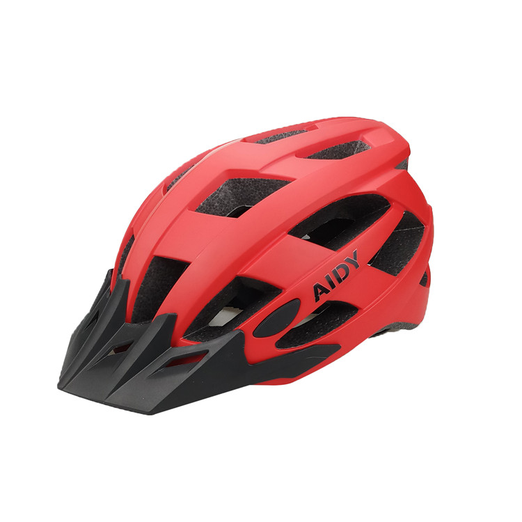 Youth Adult Moutain Bike Helmet Adjustable Bicycle Helmet with Detachable Visor Lightweight Cycling Helmet capacete de bicicleta