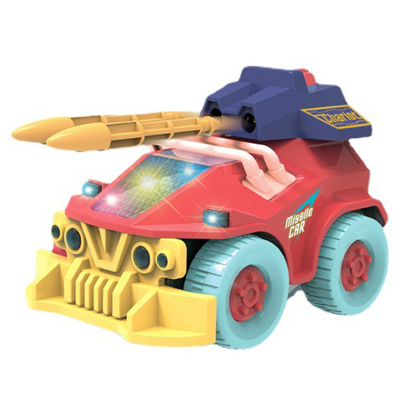 Cool cardan caster 2021 shooting car kids electric toys with light music