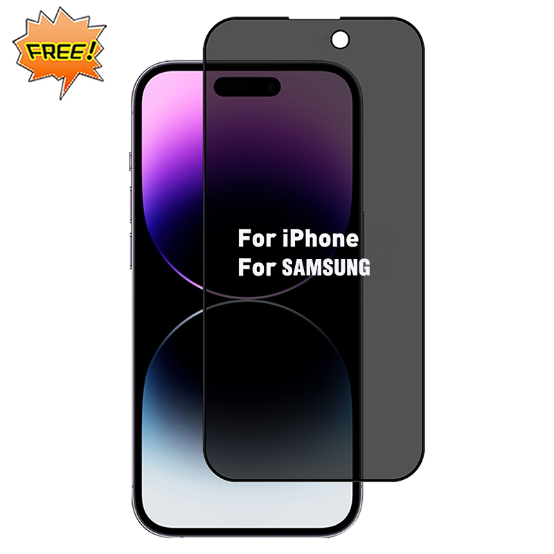 Высококачественное защитное закаленное стекло для Iphone X Xs Max 12 13 14 Samsung Galaxy S23 закаленное стекло