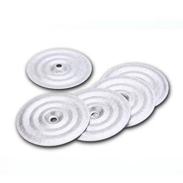 Large capacity TPO round 80mm insulation plates for roofing