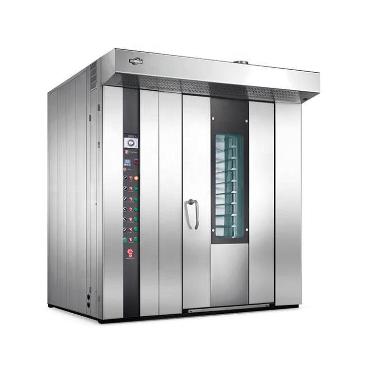 LuxuryKitch bakery rotary oven diseil,gas rotary oven,steam rotary oven