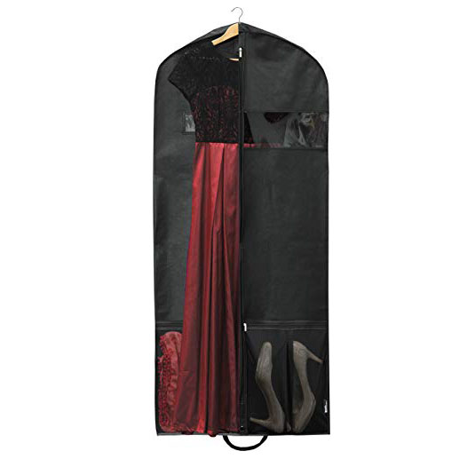 Custom Travel Foldable Dress Clothes Dustproof Cover Bag Hanging Suits Protector Garment Bag