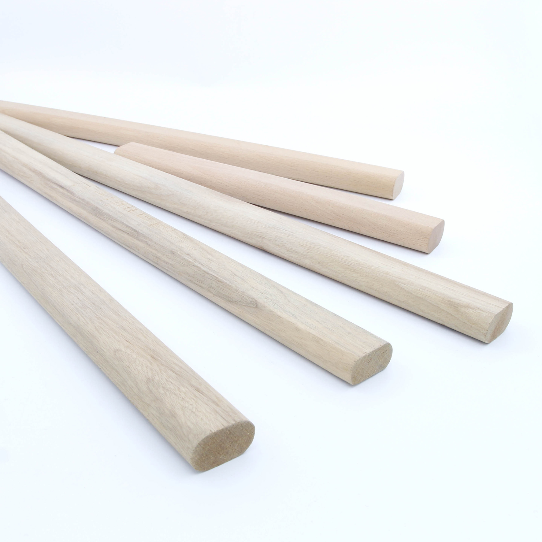 best quality round white natural birch wood dowel rods sticks or circle dowel for furniture or table legs