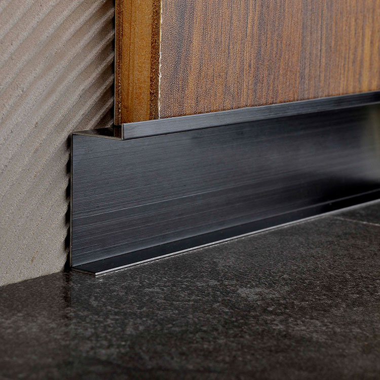 Foshan MJO Modern Style Baseboard Moulding For Floor Decoration Easy Installation Floor Skirting Board Free Sample