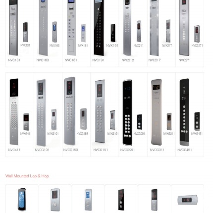 Stainless Steel Material Different Type Elevator Cop Panel For Sale