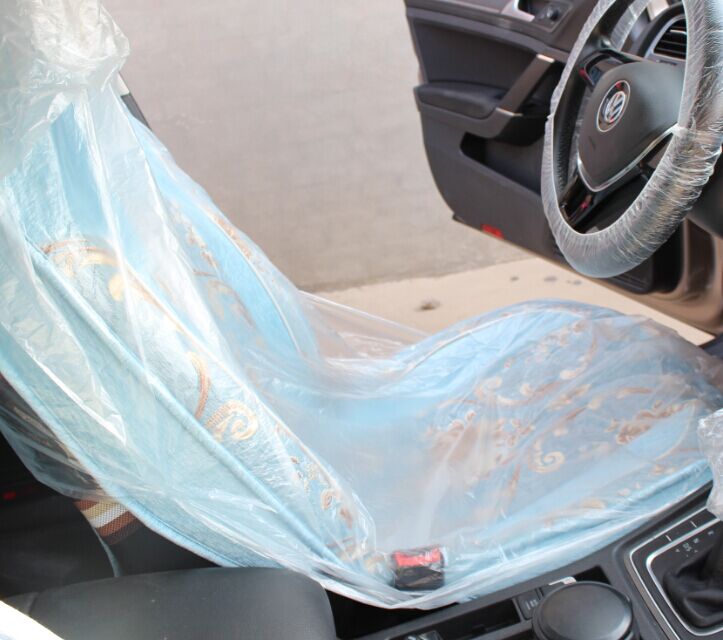 Лучшие продажи одноразовые сиденья автомобиля пластиковые чехлы на руль для автомобилей