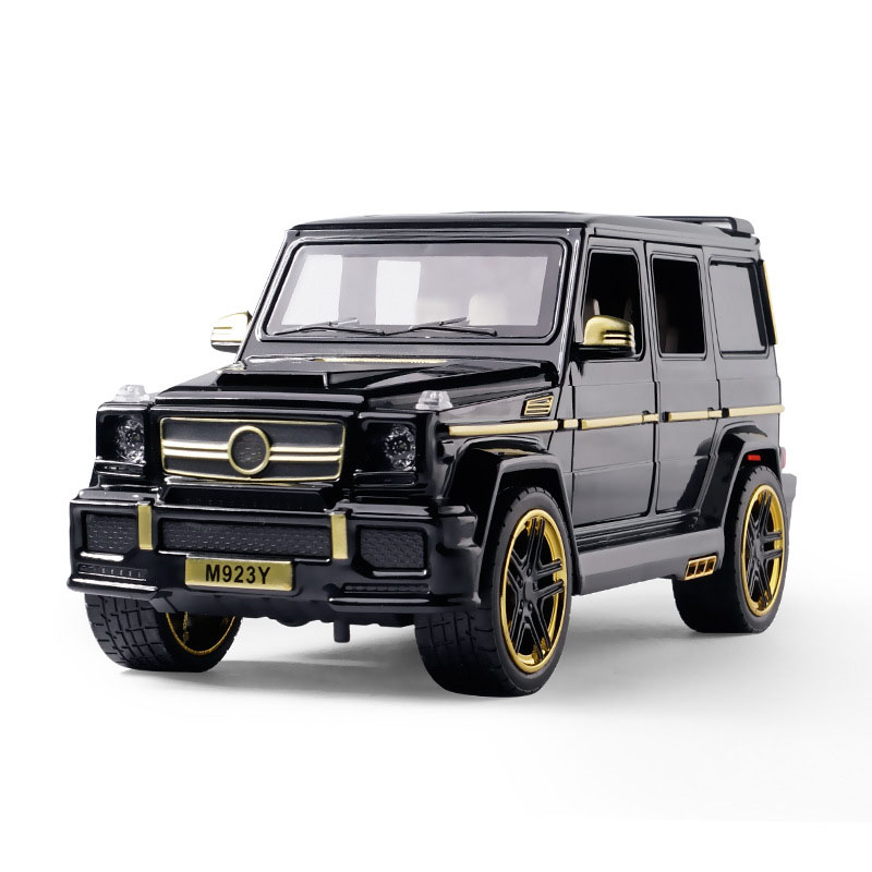 1:24 Diecast Toy Car Model G65 High Simulation Metal Toy Vehicle Wheels Pull Back Car Collection Kids Toys Gift