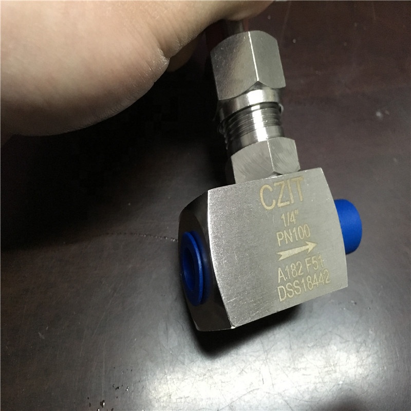 Игольчатый клапан из нержавеющей стали 316 PN20 1/2 дюймов PN100 A182 DSS18442 F51, поставляется игольным клапаном китайского завода