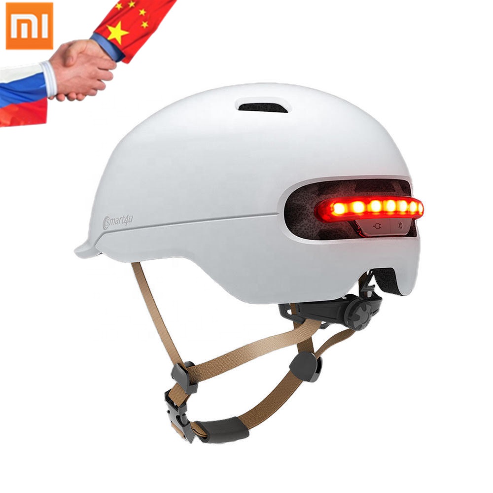 Новинка, велосипедные шлемы Smart4u Flash, матовый шлем для мужчин и женщин, подсветка, горный шоссейный скутер, цельнолитой электромобиль