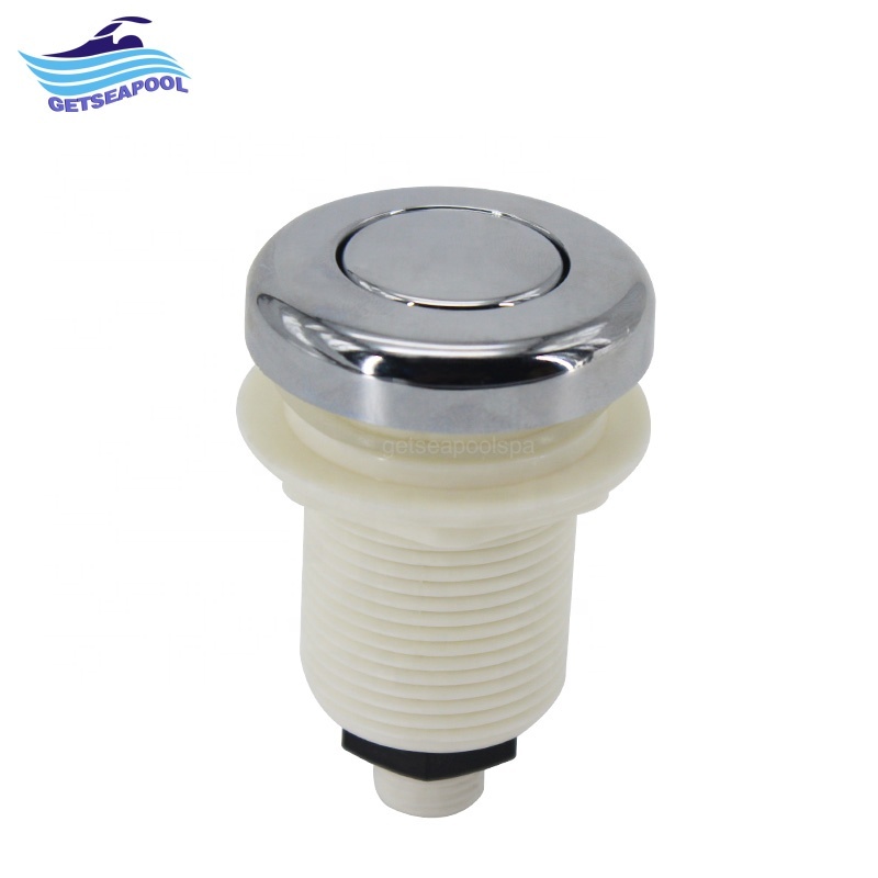 Pool Jet Air Pressure Bath Switch Tub Spa Massage Bath Air Switch Push Button Top Air Switch
