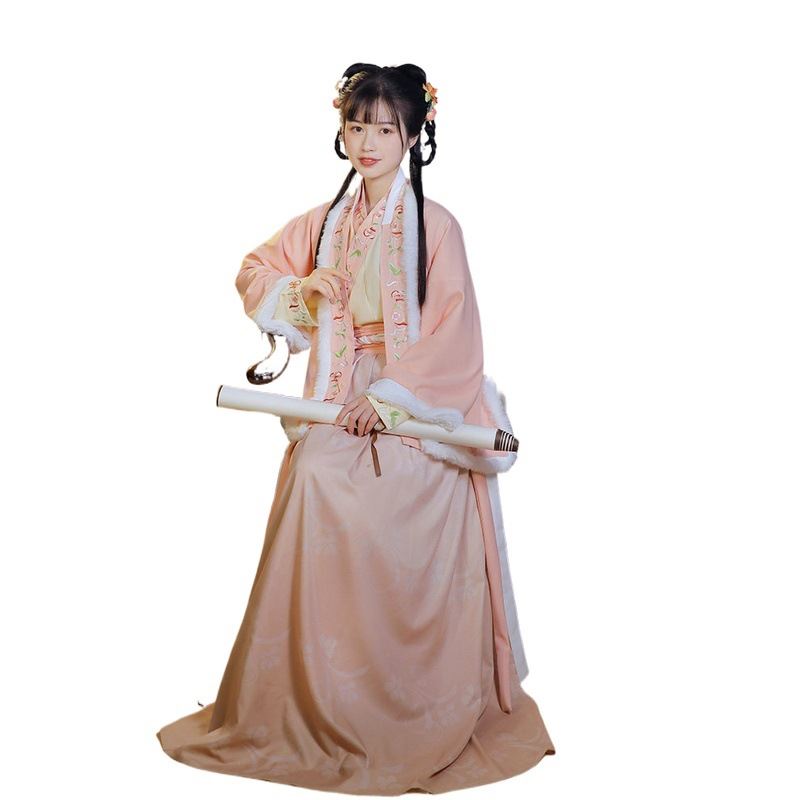 Новый Древний взрослых Богиня Ткань шифон индивидуальные вышитые hanfu женщин Китайский