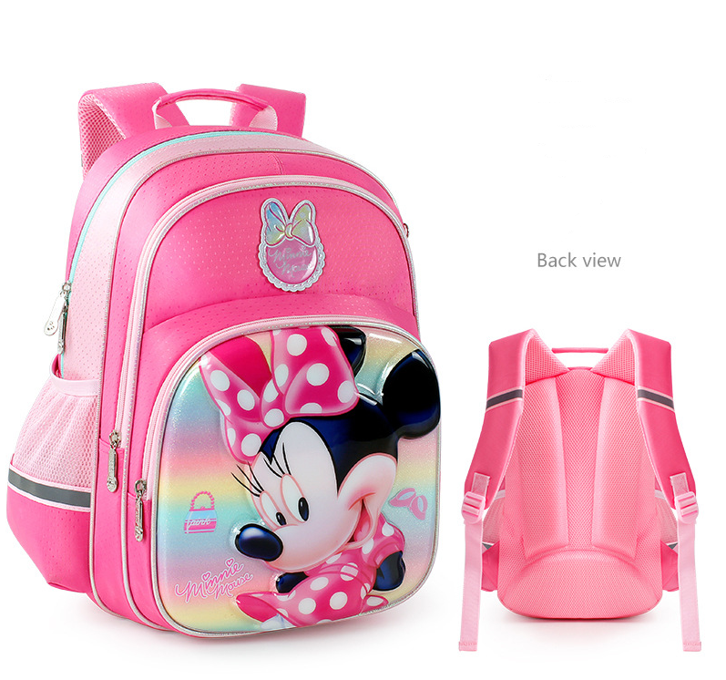 Hot Sell High Quality Water Resistant Children Minnie Mouse Backpack School Bag