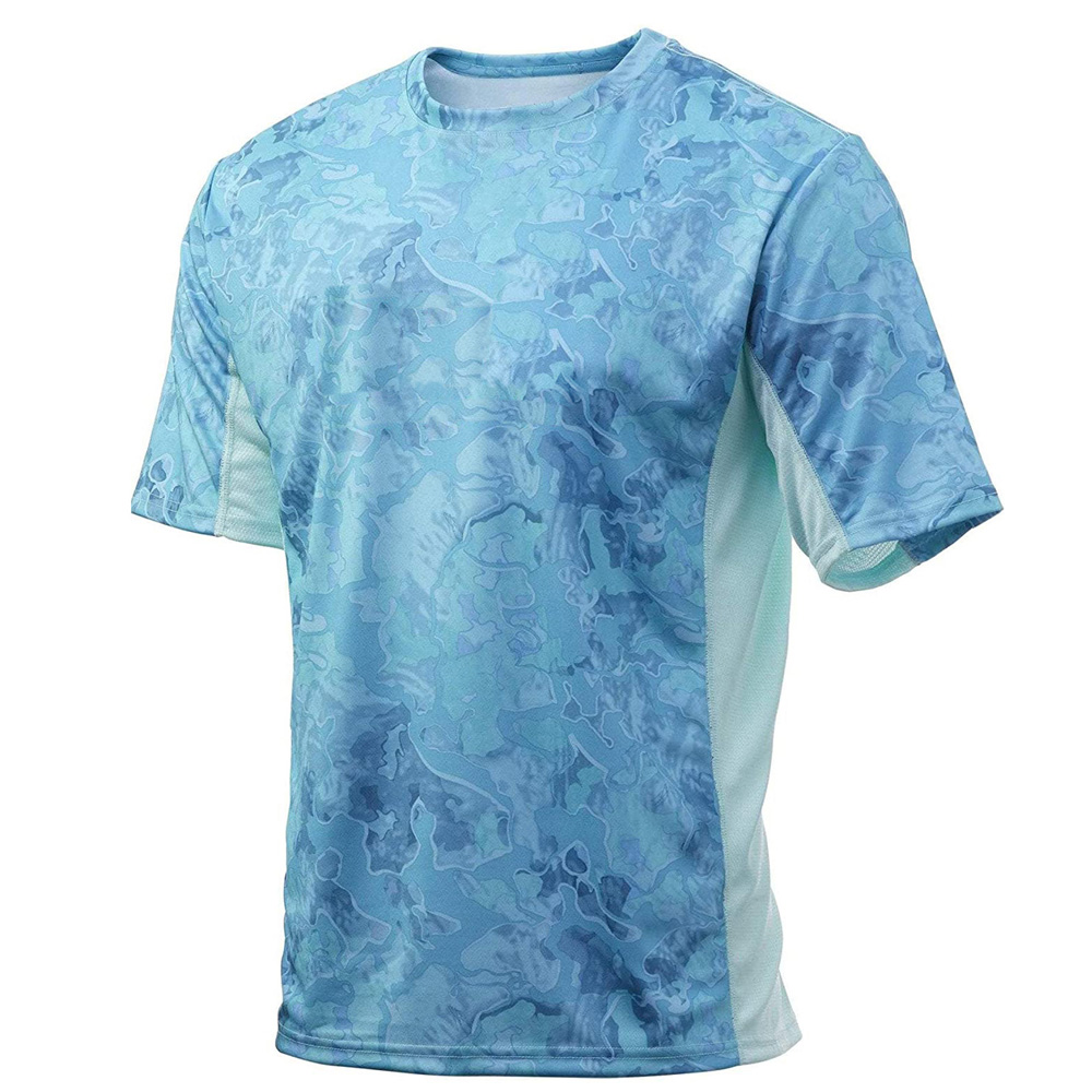upf uv 50  Quick Dry Camouflage T-shirt Breathable Insect Repelling Performance Camo Hunting Shirts